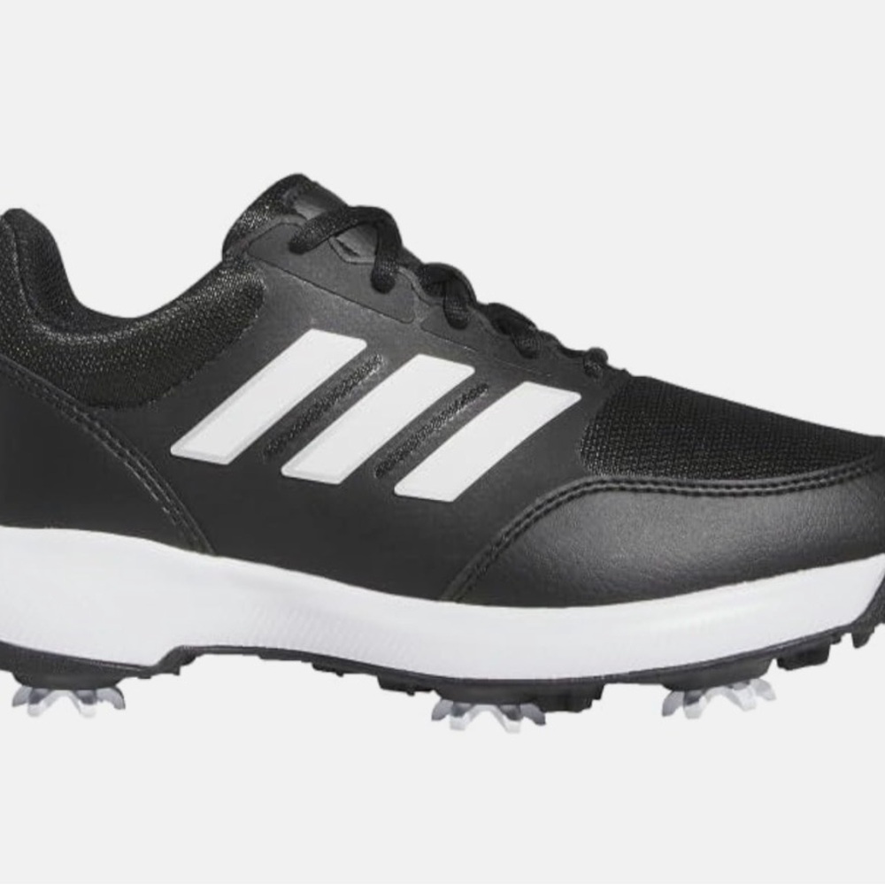 Adidas Women’s Black and White Golf Shoes